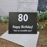 HAPPY BIRTHDAY 80
