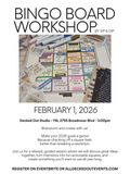 Bingo Board Workshop