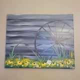 Paint Night - Wagon Wheel